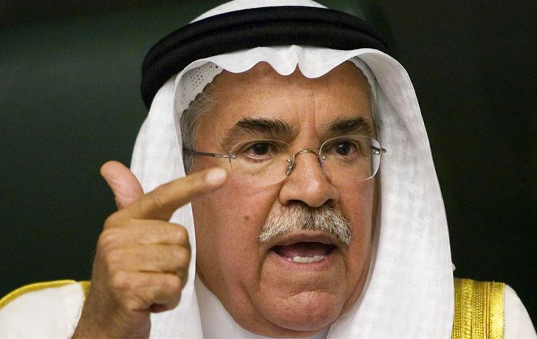 The quartet said they would freeze output at January levels, which Saudi oil minister Ali al-Naimi called “adequate.” 