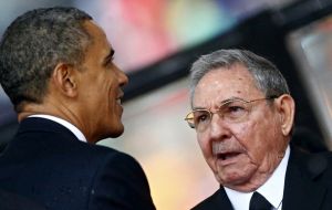 On December 2014, Obama and Raul Castro disclosed that they had held secret negotiations and were prepared to usher in a new era of U.S.-Cuba relations