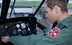 Among those paying tribute to SAR at RAF Valley in Anglesey, were the Royal couple who were based in Wales for three years while The Duke of Cambridge served as a pilot and aircraft Captain