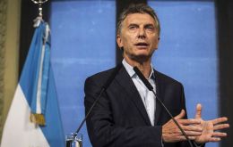 Without giving up at all the Malvinas claim, we are willing to sit and dialogue and return to relations in other fields, such as the UK has with Spain”, said Macri 
