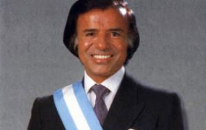 Carlos Menem, who was Argentine president in 1989-1999, and is currently Senator, was born to Syrian parents.