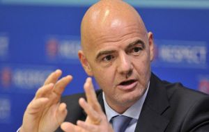 With CONCACAF emerging as the key battleground offering 35 of the 207 votes, UEFA general secretary Infantino also made sure to ram home his message