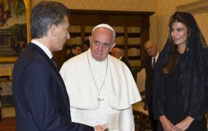 A statement from the Holy See said the two talked about human rights, peace and social justice, and Church’s contribution “especially to the younger generations.”
