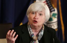 US central bank chair Janet Yellen has indicated that rates could rise gradually through the year if the economy grows strongly enough. 