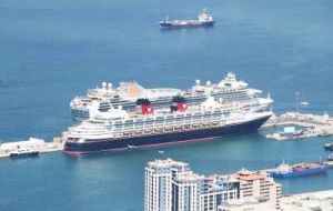 German operator TUI Cruises has included Gibraltar for the first time and has scheduled nine calls by its five ships.