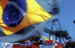 Brazil posted a $3.04 billion trade surplus in February, the Trade Ministry said on Tuesday. Brazil exported $13.3 billion last month and had imports of $10.3 billion.