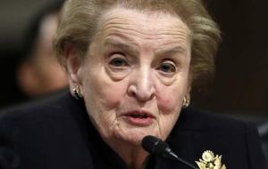 Madeleine K. Albright, as U.S. representative at the United Nations in the late 1990s, called these expenditures ‘‘frivolous and unneeded.’‘