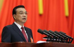 “Our country's development faces more and greater difficulties...so we must be prepared for a tough battle,” Li said.