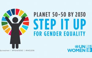 The Sorgente Group of America, will highlight the message of “Planet 50-50: Step It Up for Gender Equality” on its iconic Flatiron building to mark he Day
