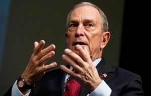 While denouncing candidates Trump and Cruz, Bloomberg explained he fears that a three-way race could lead to the GOP front-runner winning the White House. 