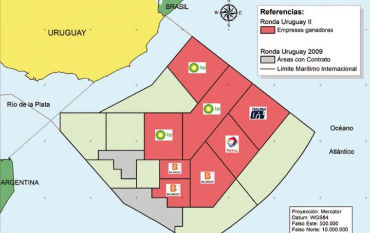 Uruguay’s offshore potential has triggered a spurt of deal-making in recent months even as benchmark oil prices trade at 12-year lows. 