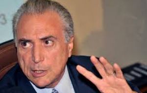 The party also re-elected as its leader Vice President Michel Temer, the man who would take over as president if Rousseff is forced out.