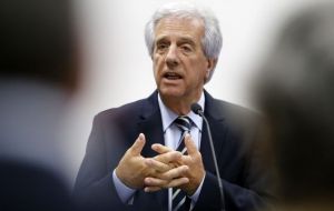 Although Uruguay currently holds the Mercosur rotating chair, the change of focus in Argentina has been crucial. Vazquez announced a trip to Brussels next month  