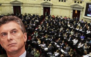 The Macri administration which does not have a majority in Congress managed support from opposition groups, open to dialogue, and provincial blocks