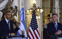 Obama said Argentina was a critical partner as the United States seeks to “promote prosperity and peace and opportunity in the region as a whole.”