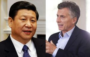 As to the possible meeting of Macri with Xi Jinping, allegedly on Friday, “The Chinese delegation in Washington will inform the media at the right time”