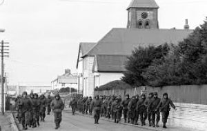 The statement was made on the 34th anniversary of the South Atlantic conflict that was triggered by the Argentine military invasion of the Falklands in 1982.