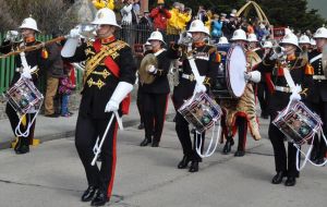 Gilbert House said Royal Navy, Army, Royal Air Force, FIDF supported by Royal Marines Band Collingwood will be part of the parade