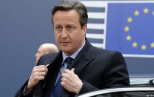 In the “Remain” corner PM Cameron says UK has a “special status” within the EU thanks to a renegotiation he sealed in February