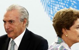 Vice-president Temer, who Rousseff accuses of masterminding a 'coup', apparently is working on a wide ranging 'national coalition' and 'salvation cabinet'.   