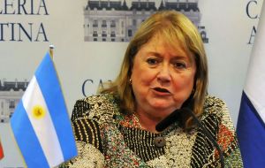 Argentine foreign minister Susana Malcorra last month presented what she called the “new map of Argentina”, with the extended continental shelf outer limit  