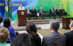Nine ministers in Rousseff's 31-member cabinet have, leaving important portfolios without politically appointed heads, Tourism and Sports ahead of the Olympics