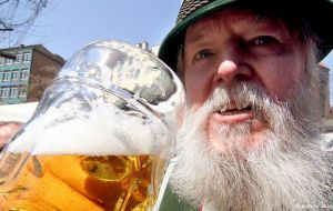 Germany's per-capita beer consumption fell from 37 gallons in 1991 to 25 gallons in 2015. (U.S. annual beer consumption is just under 20 gallons per person.)