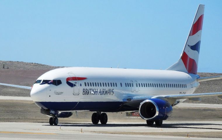 Last week the Island’s Air Service Provider, Comair, brought a Boeing 737-800 aircraft to St Helena on an ‘Implementation Flight’
