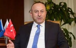 Turkish Foreign Minister Mevlut Cavusoglu said Ankara has discussed the opening Israeli mission at NATO with Secretary General Jens Stoltenberg.