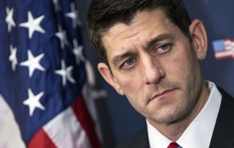 House speaker Paul Ryan, the highest-ranking elected Republican, boldly proclaimed that he was not ready to back Trump