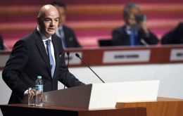 The resignation marks the first major challenge to Mr Infantino's presidency since he was elected to succeed Sepp Blatter in February. 