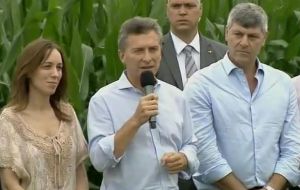 Macri eliminated a 23% tax that had been placed on wheat exports along with a years-old policy of restricting the amount of wheat allowed to leave the country. 