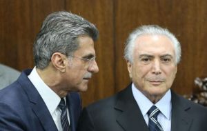 Juca and other ministers in Temer's new government are under investigation for their participation in a massive graft scheme at state-run oil company Petrobras. 