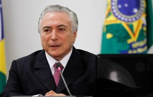 Temer has proposed that companies other than Petrobras be allowed to operate pre-salt fields and be able to develop those areas