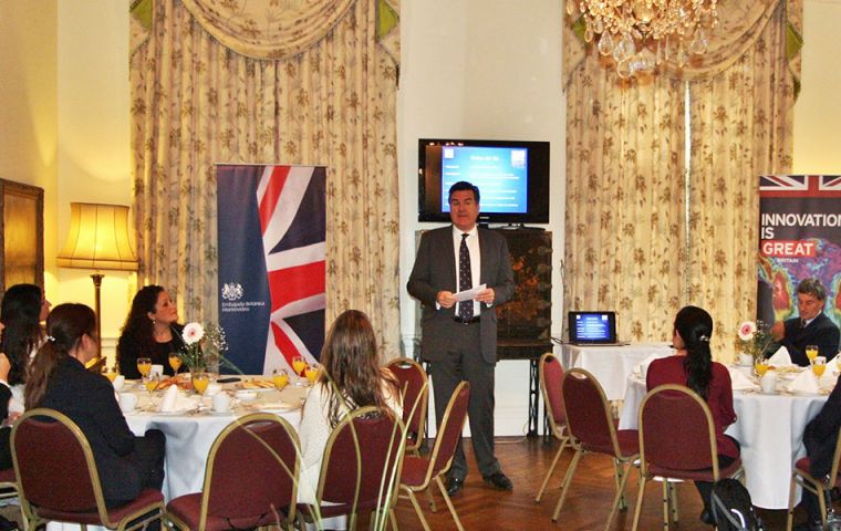 Ambassador Lyster-Binns said the aim is to promote UK exports and provide UK companies in Uruguay a platform to sell and promote their products or services.