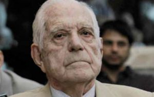 Bignone, 88, the highest ranking figure on trial, was sentenced to 20 years in jail. Fourteen of the remaining 16 defendants got eight to 25 years behind bars. 