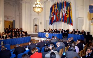Venezuela could be suspended from OAS if two-thirds of its 34 member states vote that the country's leadership has gravely undermined democracy
