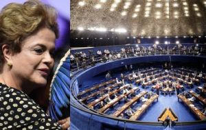 The current government is confident the Senate will finally convict and remove Rousseff which will remove any doubt about Temer's legitimacy.