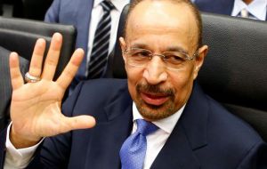 Saudi Energy Minister Khalid al-Falih demonstrated a more conciliatory tone, and Iranian counterpart Bijan Zanganeh kept his criticism of Riyadh to a minimum.