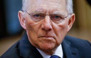 If Brexit wins in the June 23 referendum, it will shut the nation out of the single market with its free movement of people, goods and services, Schaeuble said.