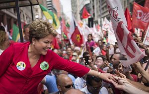 Veja separately reported that Odebrecht told authorities that Rousseff's reelection campaign was financed with undeclared funds deposited in foreign accounts.