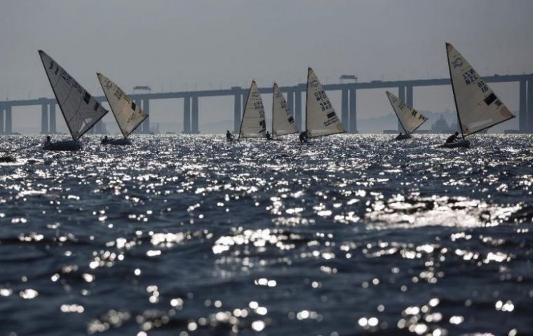 A 2014 study had shown the presence of the super bacteria, off one of the beaches in Guanabara Bay, where Olympic sailing and wind-surfing events will be held
