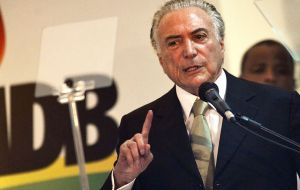 The Justice said he rejected the arrests because the congressmen, all of whom are members of Temer’s PMDB, had not been caught in the act of committing crimes.