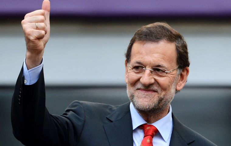 Rajoy’s Popular Party won 137 of 350 parliamentary seats, up from 123 seats in the December elections. Socialists captured 85 seats, five fewer than in December.