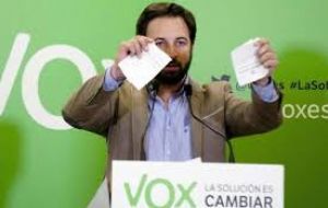 He was one of a group of Spanish members of the right-wing VOX party who entered as part of a campaign in the run-up to Sunday’s general election in Spain.