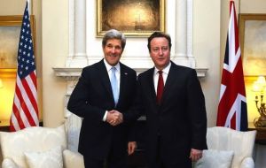  Kerry visited Downing Street, and said Cameron was loath to invoke “Article 50” of the Lisbon treaty, which would trigger a two-year timetable for departure.