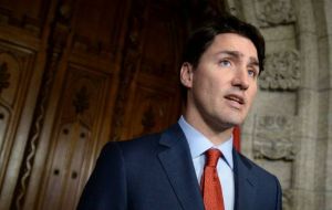 Trudeau pointed to the environmental and energy agreement as “proof” that cooperation works and that working together is always better than going it alone.