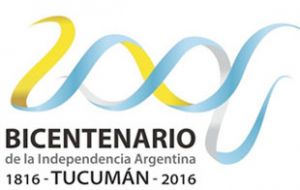 “We are celebrating 200 years along the road of a homeland which, in its desires and anxieties for brotherhood projects itself beyond the boundaries of Argentina” 