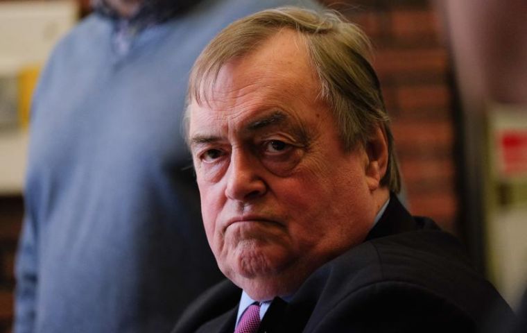 Writing in the Sunday Mirror, Lord Prescott said he would live with the “catastrophic decision” for the rest of his life.