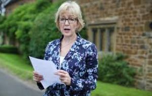 Mrs. May paid tribute to Mrs. Leadsom for her “dignity” in withdrawing her leadership bid, as well as to the three other candidates who ran in the contest.